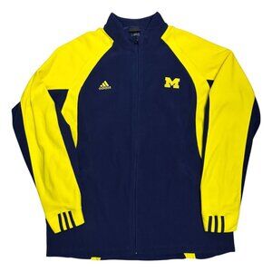 ADIDAS MICHIGAN Fleece Winter College University Jacket Mens XL